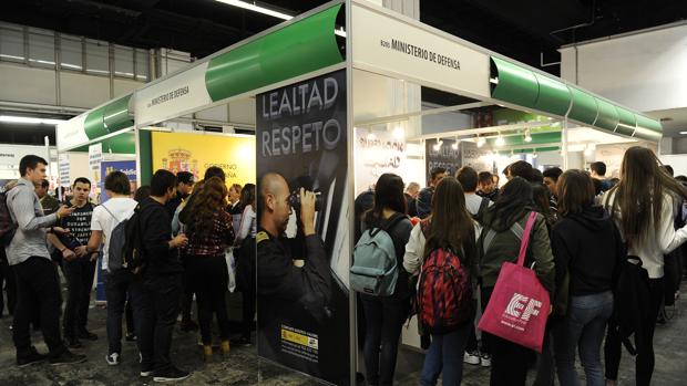 En la edición de 2016, el «stand» recibió muchas visitas de estudiantes