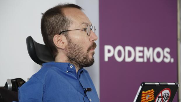 Pablo Echenique, secretario de Organización de Podemos