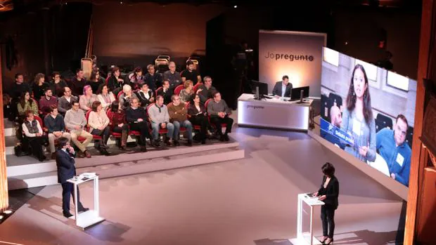 Un momento del debate en TV3