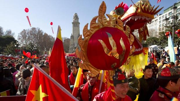 Celebraciones del Año Nuevo Chino, el año pasado en Plaza de España