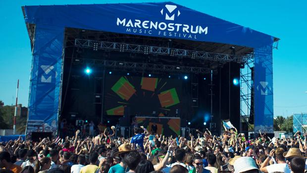 Imagen del festival Marenostrum, en su edición del año 2014