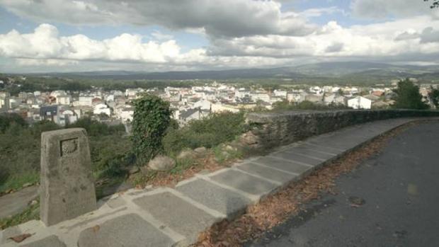 Panorámica de la localidad lucense de Sarria