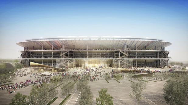 La reforma del Camp Nou iría a cabo de un estudio de arquitectos japonés