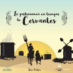 Portada de «La gastronomía en tiempos de Cervantes»