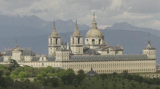 Vista del Real Monasterio de San Lorenzo de El Escorial