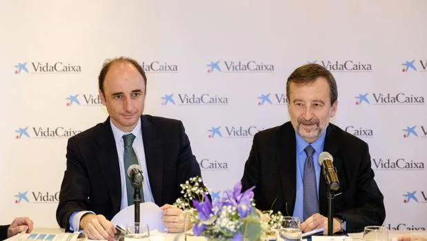 Antonio Trueba, director general, y Tomás Muniesa, vicepresidente ejecutivo y consejero delegado de VidaCaixa