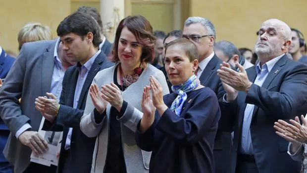 La presidenta del Gobierno de Navarra, Uxue barko