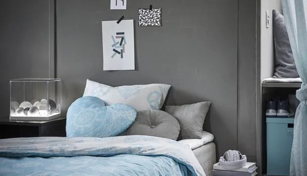 Imagen de un dormitorio de Ikea