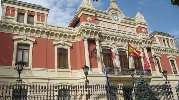 Fachada de la Diputación Provincial de Albacete