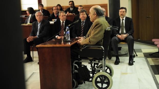 Millet, en marzo de 2014, durante una sesión por el juicio del Hotel del Palau