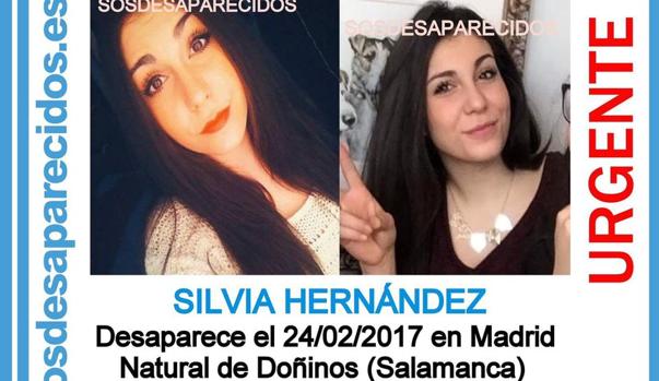 Buscan a una joven de Salamanca desaparecida desde el viernes en Madrid