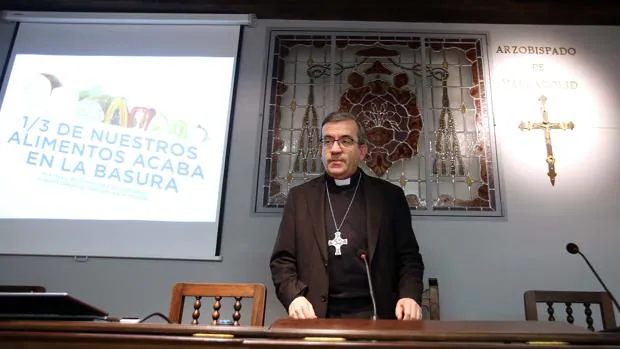El obispo auxiliar de Valladolid, Luis Argüello