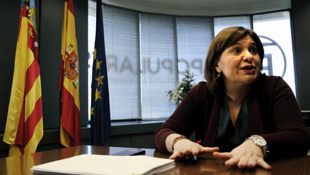 Imagen de la presidenta del PPCV, Isabel Bonig