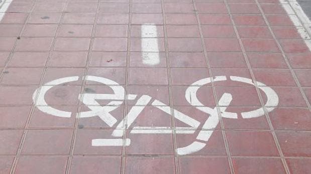 Carril bici en València