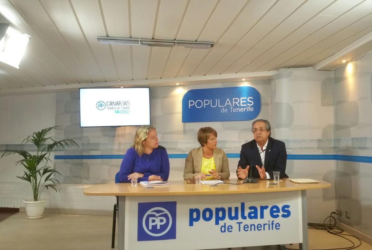 Sonsoles Martín, Milagros Bethencourt y Antonio Alarcó, ponentes en materia social del XIV congreso del PP