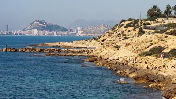 Cabo de las Huertas en Alicante, zona donde se produjo el conflicto