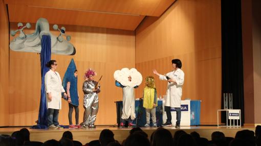 Una función de teatro infantil dentro del programa del Día Mundial del Agua