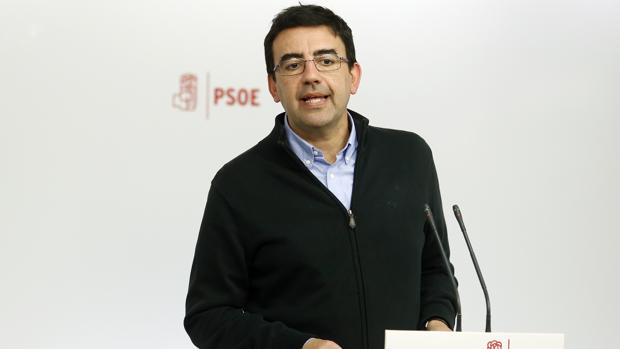 Mario Jiménez, portavoz de la gestora del PSOE