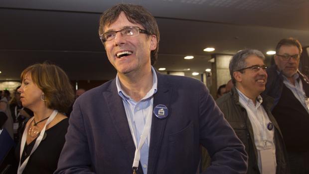 Imagen del presidente de la Generalitat de Cataluña, Carles Puigdemont