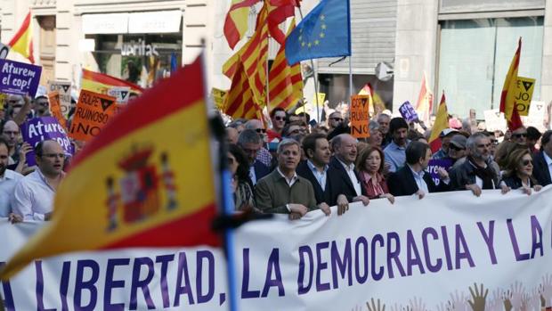 La Generalitat celebra que el «no» a la independencia también se movilice