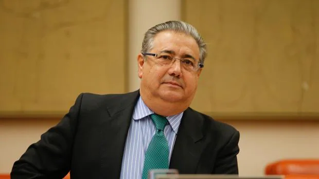 Juan Ignacio Zoido, ante la comisión de Interior el pasado enero
