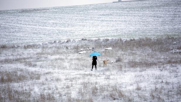 Nieve en la provincia de Salamanca