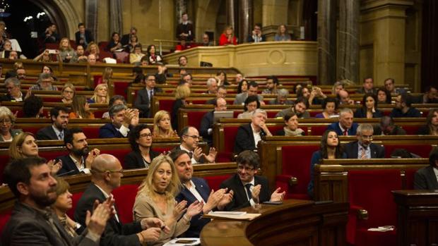 El pleno del Parlament, esta semana