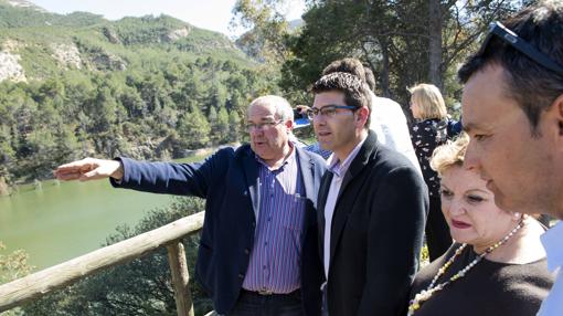 Imagen de la visita de Jorge Rodríguez a Chera