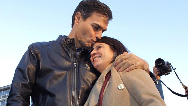 Pedro Sánchez y Adriana Lastra, en una imagen de archivo