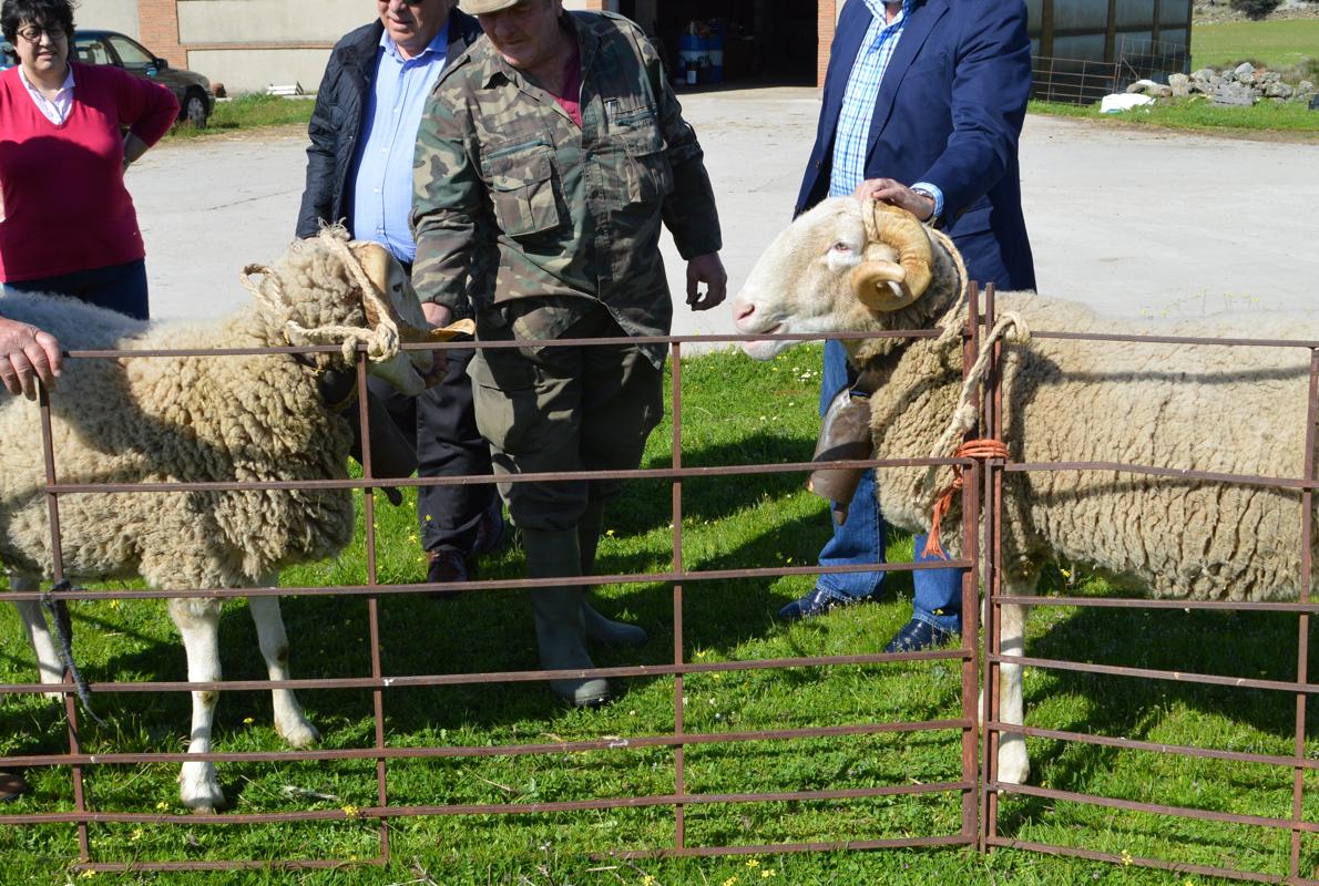 Jaime Ramos visitó la finca La Atalaya