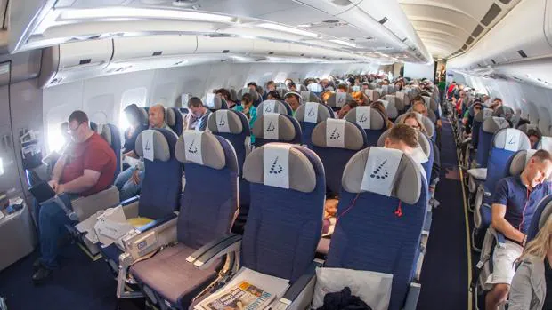 Pasajeros de Brussels Airlines