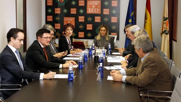 Una imagen de archivo de la reunión del Comité Ejecutivo del Consorcio de Toledo