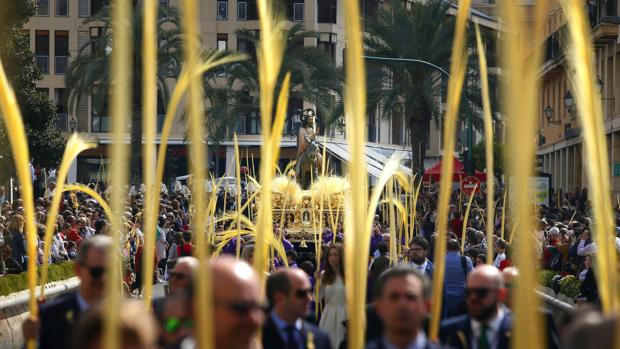 Imagen de la procesión celebrada este domingo en Elche