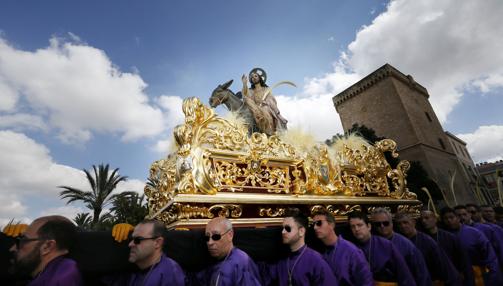 Imagen de la procesión celebrada este domingo en Elche