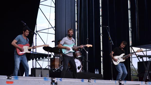 Imagen del concierto del grupo Manel en el SanSan Festival de Benicàssim