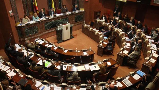 La Asamblea de Murcia, en una imagen de archivo