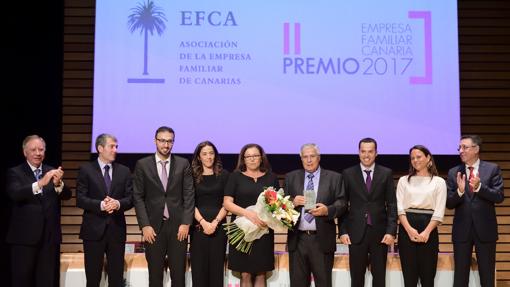 Premio empresa familiar canaria de EFCA