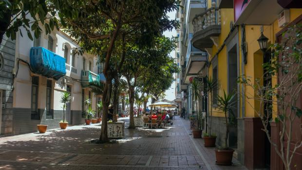Calle Prudencio Morales, en la capital grancanaria