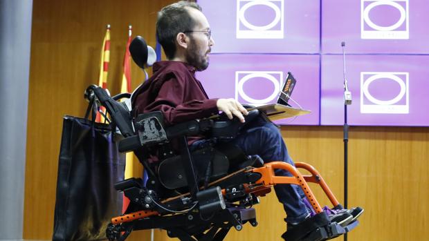 Pablo Echenique, líder de Podemos en Aragón