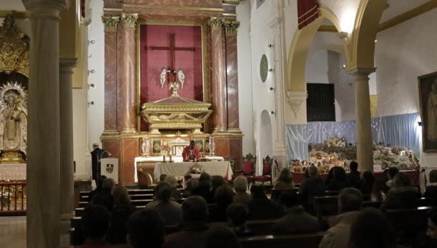 Misa en una Iglesia, en Sevilla