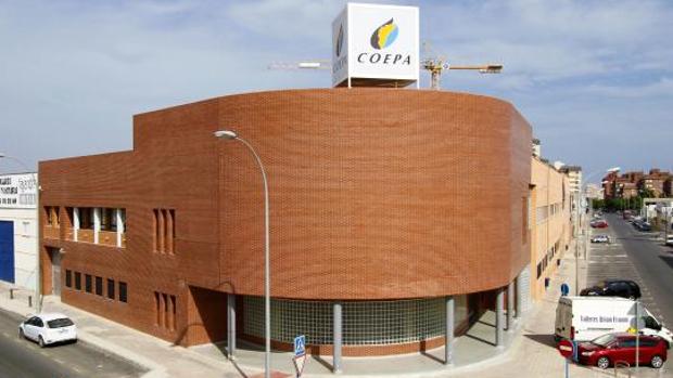 Centro de oficios de Coepa en la zona de Babel de Alicante