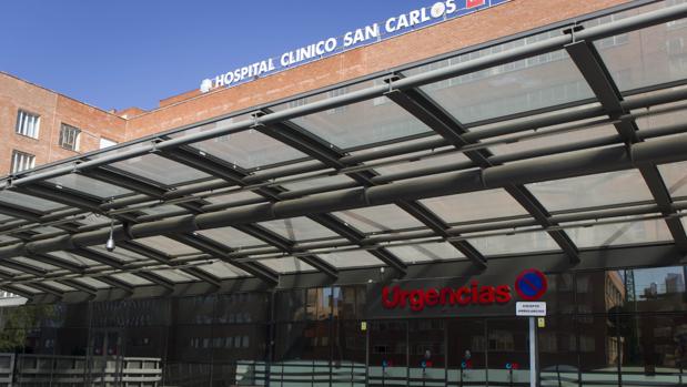 Entrada a urgencias del Hospital Clínico San Carlos