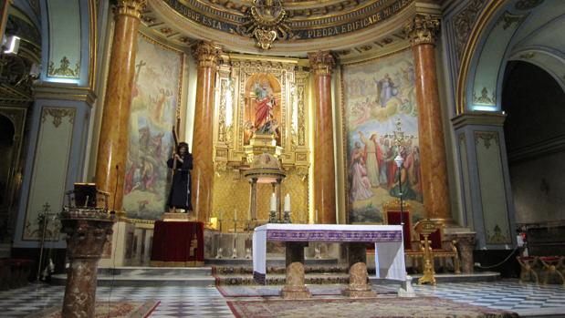 Interior de la Parroquia Arciprestal de San Pedro en Novelda