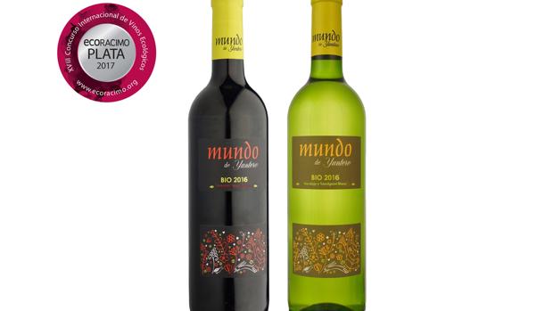 Vinos ecológicos Mundo de Yuntero Blanco y Mundo de Yuntero Tinto