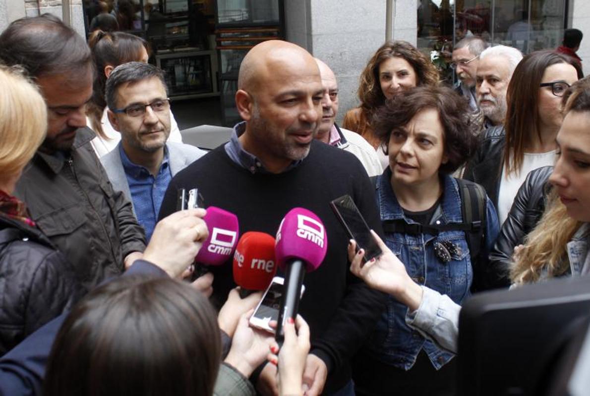 José García Molina, durante una comparecencia en Toledo