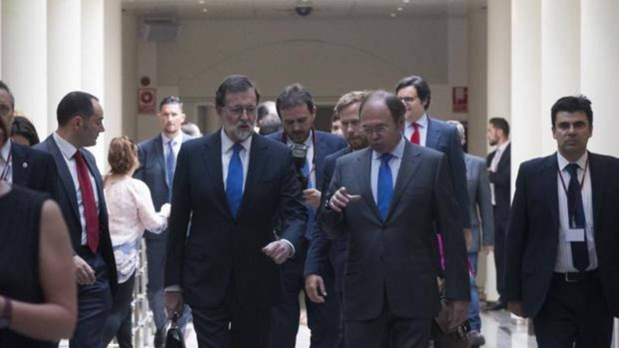 Rajoy acude el martes al Senado con el presidente de la Cámara, García-Escudero