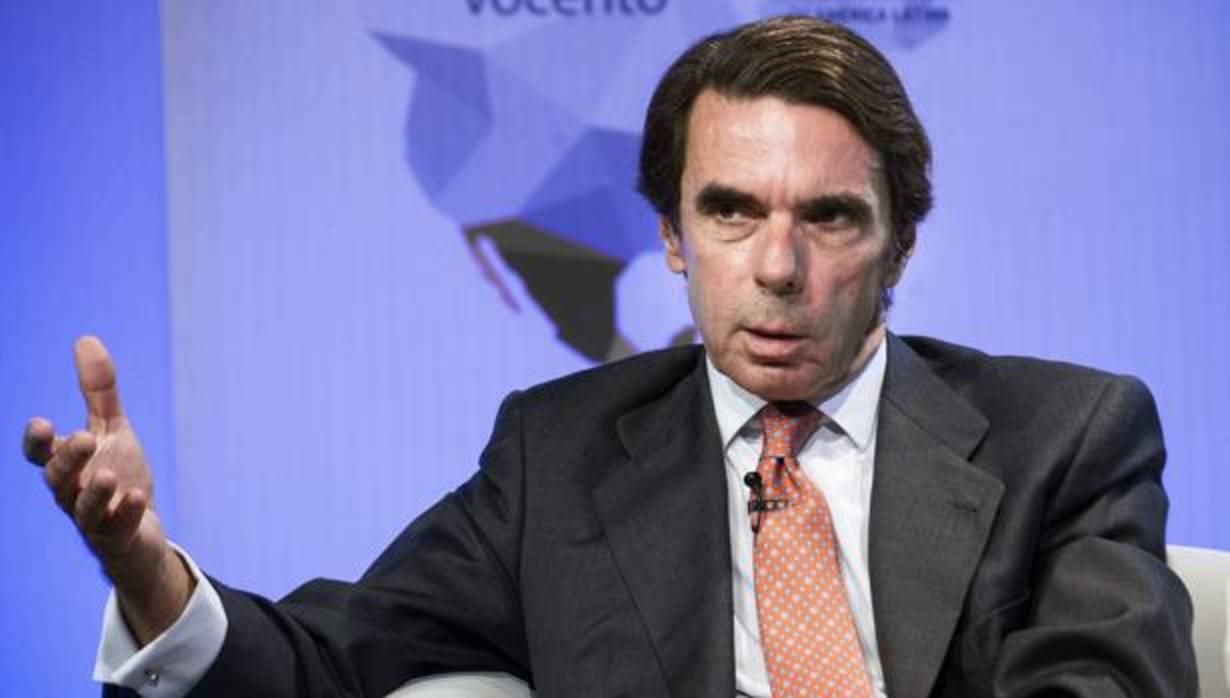 El expresidente del Gobierno José María Aznar