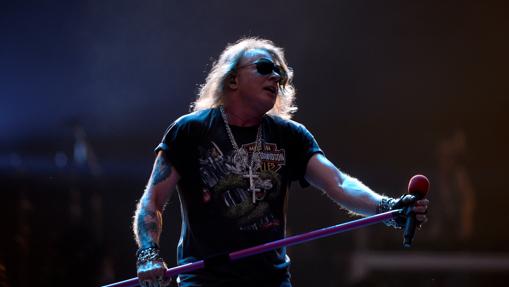 Axl Rose, liíder de Guns N' Roses