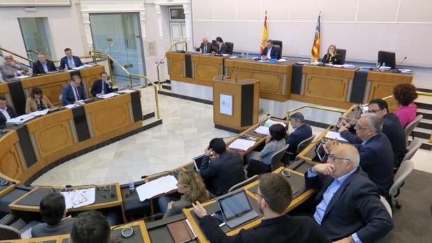 Pleno de la Diputación de Alicante