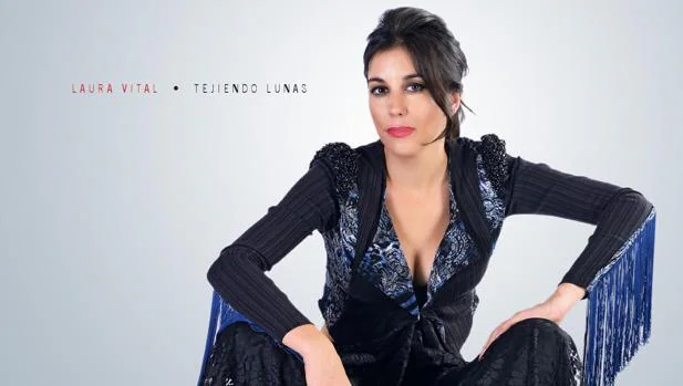 La cantaora Laura Vital, en una imagen promocional de su nuevo disco «Tejiendo lunas»